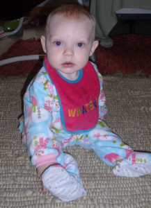 Addison Sitting up By Herself!