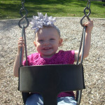 Addison in a Swing